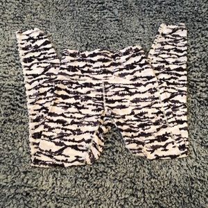 Fabletics white tigress leggings